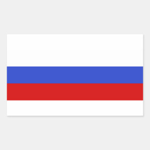 The Flag of Russian Sticker