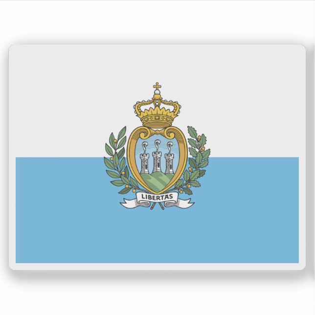 The flag of San Marino (Front)