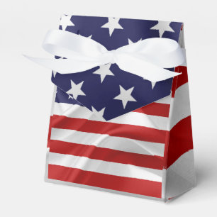 The Flag of the United States of America Favor Box