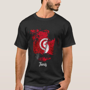 the flag of Tunis T-Shirt