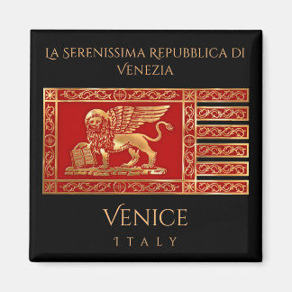 The Flag of Venice, Italy Magnet