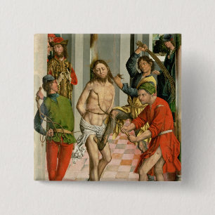 The Flagellation 2 Inch Square Button