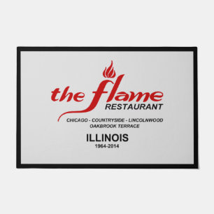 The Flame Restaurants of Illinois Doormat