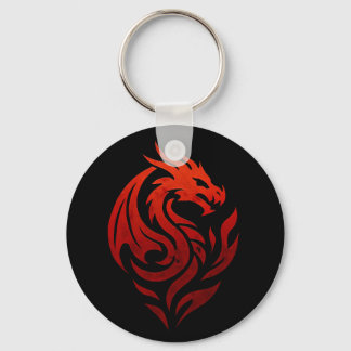 The Flameborn Dargon Pact Keychain