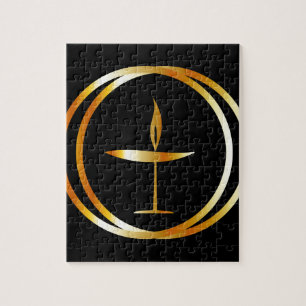 The Flaming Chalice Jigsaw Puzzle