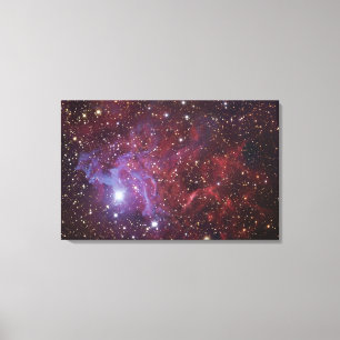 The Flaming Star Nebula IC405 Canvas Print