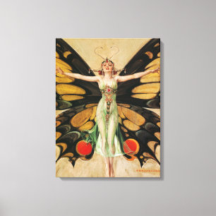 The Flapper, 1922 by Joseph Christian Leyendecker Canvas Print