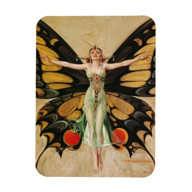 The Flapper, 1922 by Joseph Christian Leyendecker Magnet (Vertical)