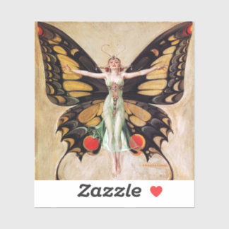 The Flapper Girl's Metamorphosis to Butterfly 1922