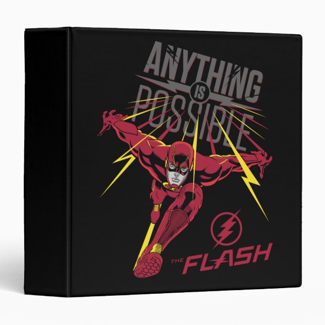 The Flash | "Anything Is Possible" Binder (Front/Spine)