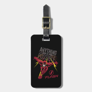 The Flash "Anything Is Possible" Luggage Tag