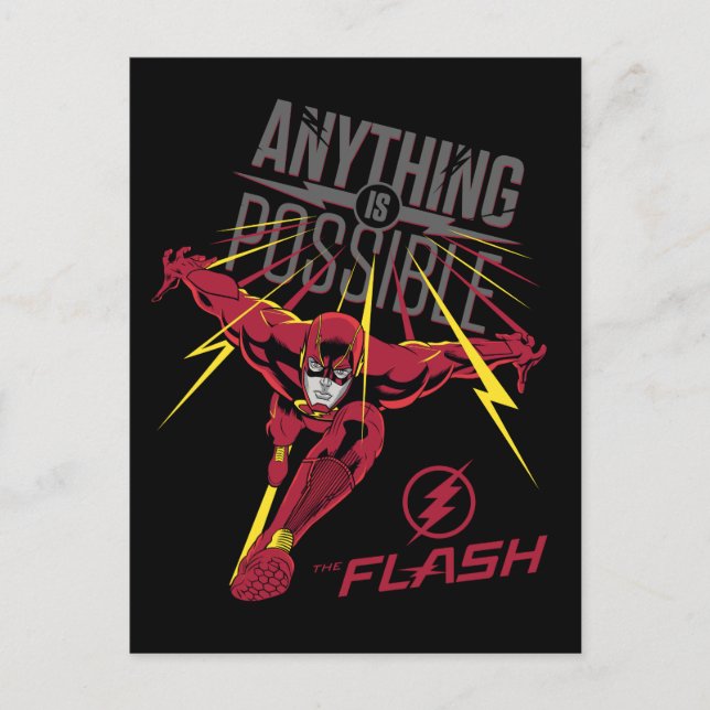 The Flash | "Anything Is Possible" Postcard (Front)