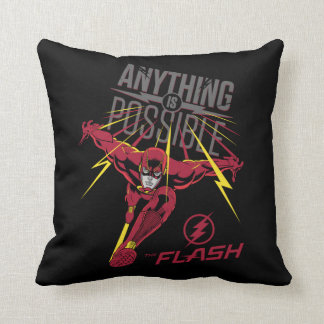 The Flash | "Anything Is Possible" Throw Pillow
