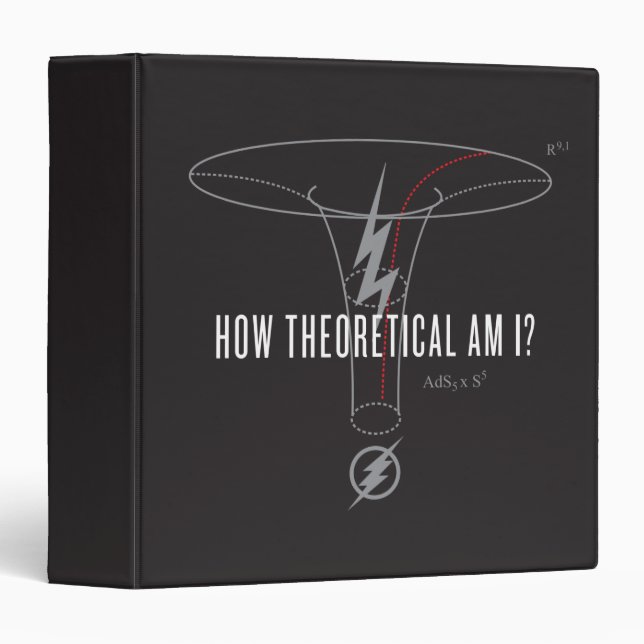 The Flash | "How Theoretical Am I?" Binder (Front/Spine)