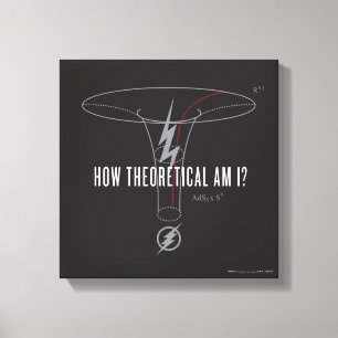 The Flash   "How Theoretical Am I?" Canvas Print