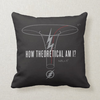 The Flash | "How Theoretical Am I?" Throw Pillow
