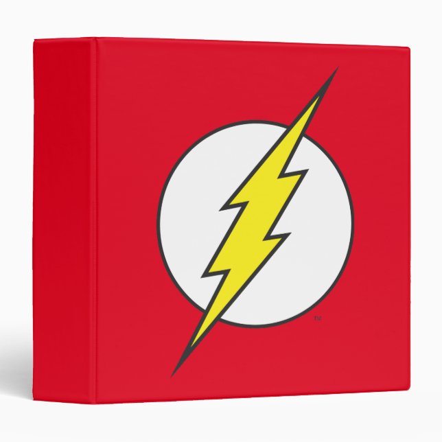 The Flash | Lightning Bolt Binder (Front/Spine)
