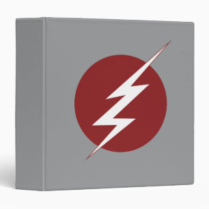 The Flash   Lightning Bolt Logo Binder