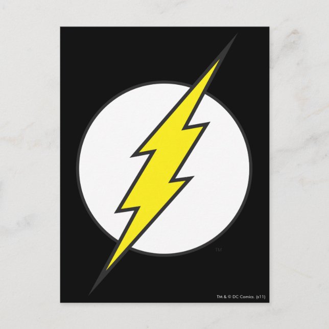 The Flash | Lightning Bolt Postcard (Front)
