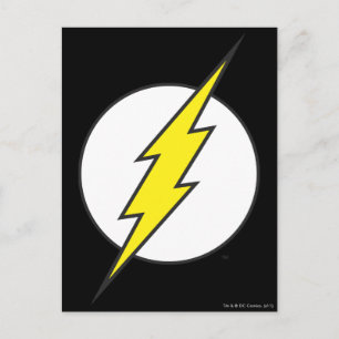 The Flash   Lightning Bolt Postcard