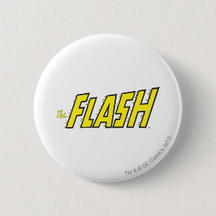 The Flash Logo Yellow 2 Inch Round Button