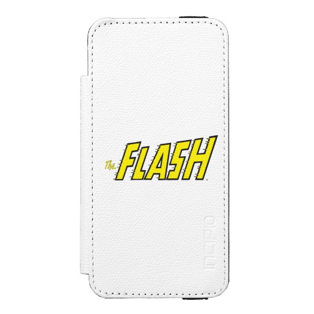 The Flash Logo Yellow Incipio iPhone Wallet Case (Folio Front)