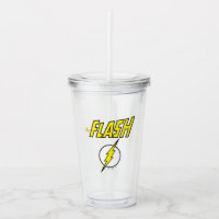 The Flash Name & Lightning Bolt Logo