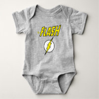 The Flash Name & Lightning Bolt Logo