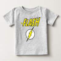 The Flash Name & Lightning Bolt Logo