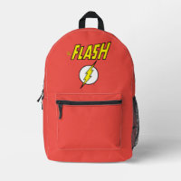 The Flash Name & Lightning Bolt Logo