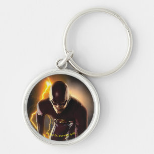 The Flash   Sprint Start Position Keychain