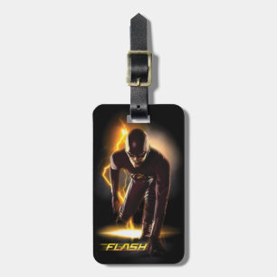 The Flash   Sprint Start Position Luggage Tag
