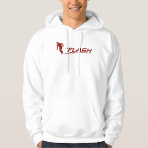 The Flash   Super Hero Name Logo Hoodie