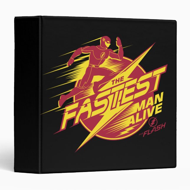 The Flash | The Fastest Man Alive Binder (Front/Spine)