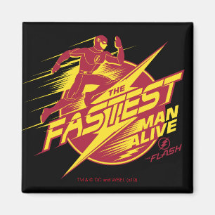 The Flash   The Fastest Man Alive Magnet