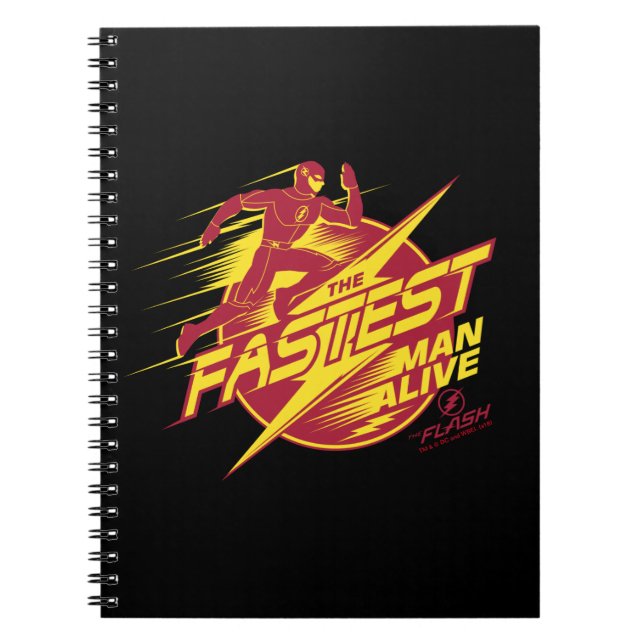 The Flash | The Fastest Man Alive Notebook (Front)