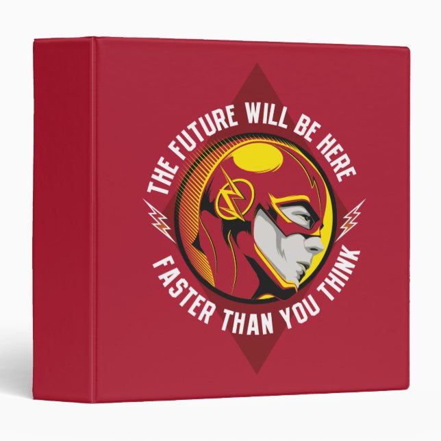 The Flash | "The Future Will Be Here" Binder (Front/Spine)