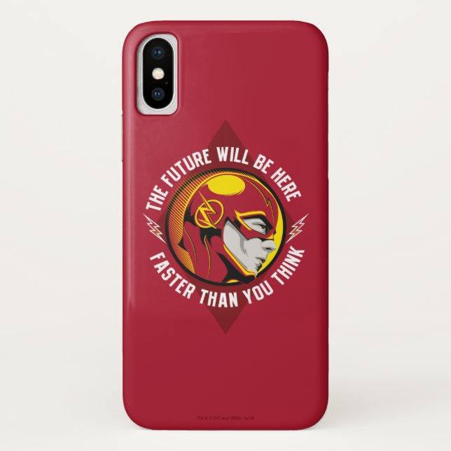 The Flash | "The Future Will Be Here" Case-Mate iPhone Case (Back)