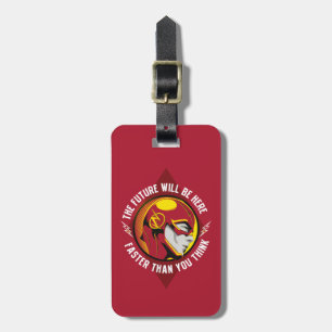 The Flash   "The Future Will Be Here" Luggage Tag