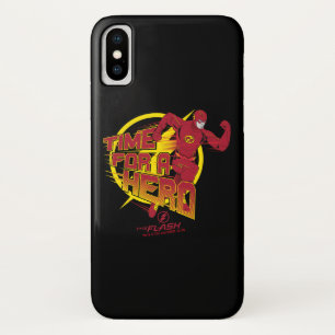 The Flash   "Time For A Hero" Graphic Case-Mate iPhone Case
