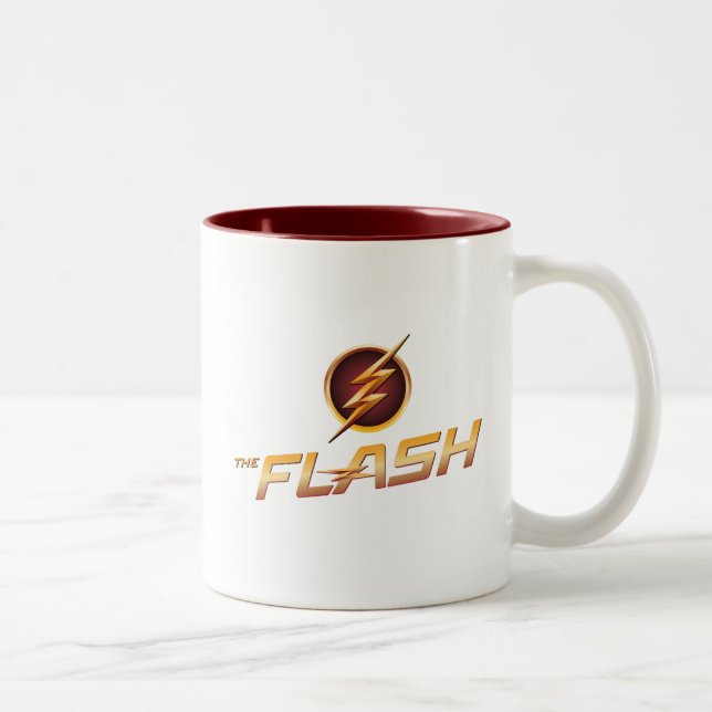 The Flash | TV Show Logo Two-Tone Coffee Mug (Right)