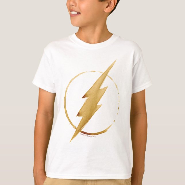 The Flash | Yellow Chest Emblem T-Shirt (Front)