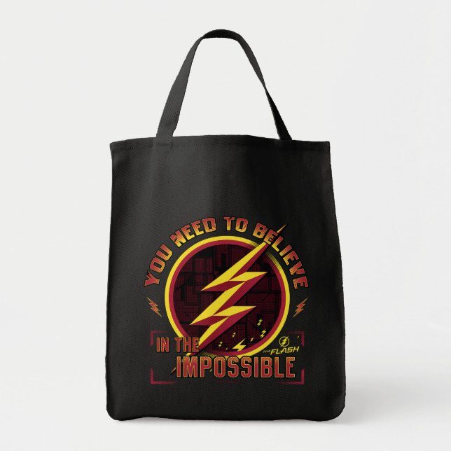 The Flash | You Need To Believe In The Imposible Tote Bag (Front)