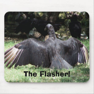 The Flasher! Mouse Pad