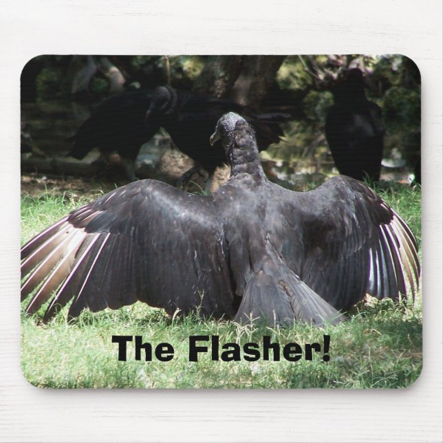 The Flasher! Mouse Pad (Front)