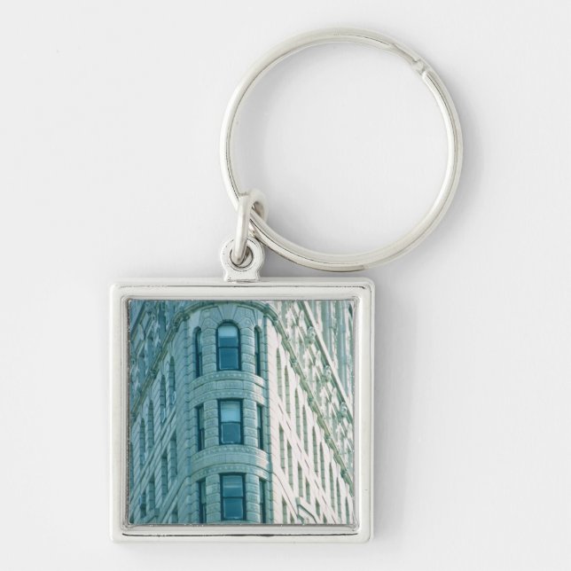 The Flatiron Building (photo) 2 Keychain (Front)