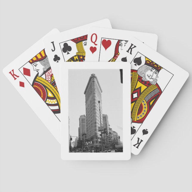 The Flatiron Building (photo) Playing Cards (Back)