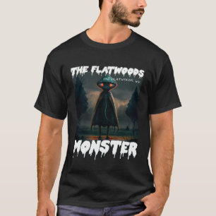 The Flatwoods Monster 1952 Creepy Scary Cryptid Le T-Shirt
