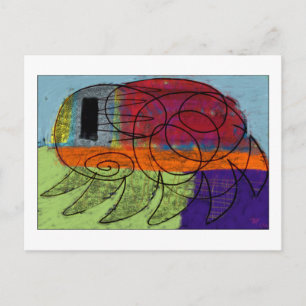 The Flea Postcard