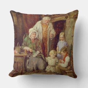 The Fledglings Throw Pillow